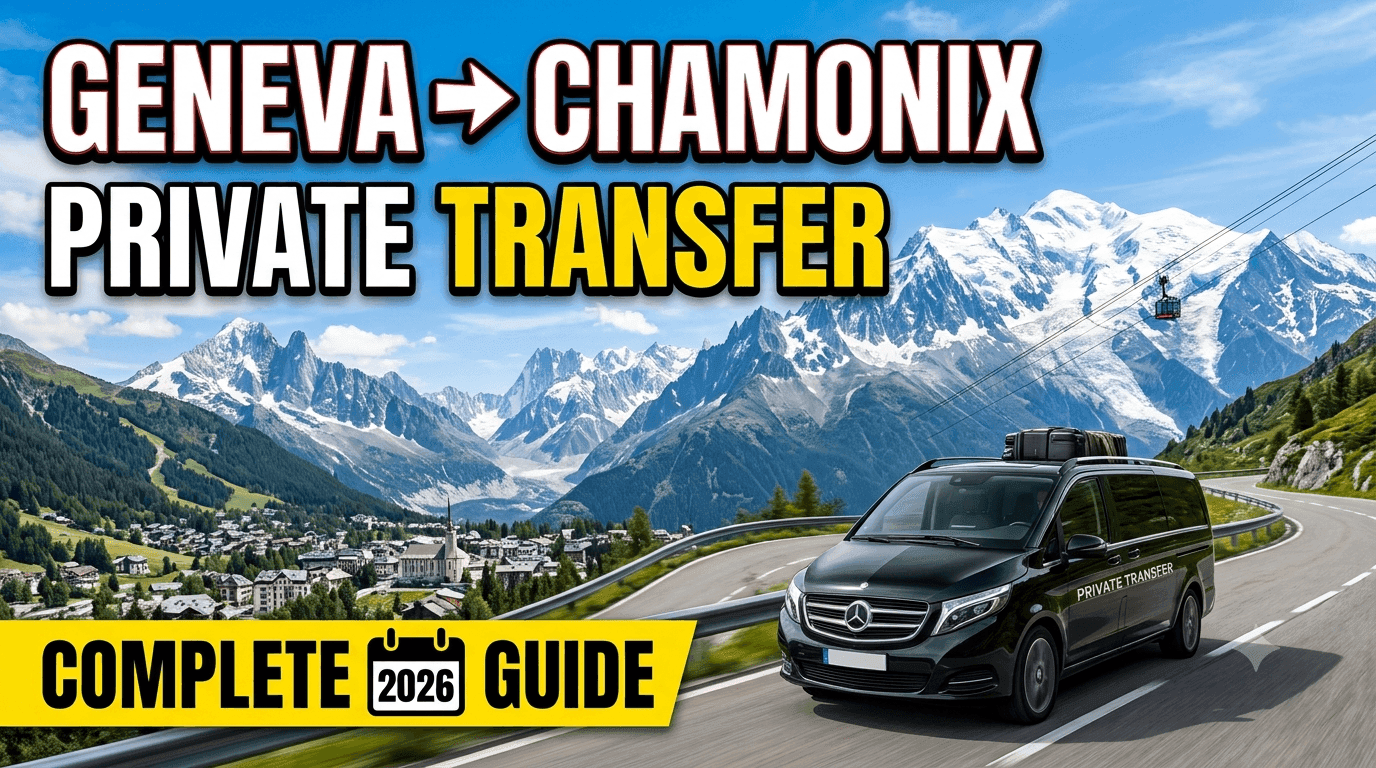 Geneva to Chamonix Private Transfer: The Complete 2026 Guide