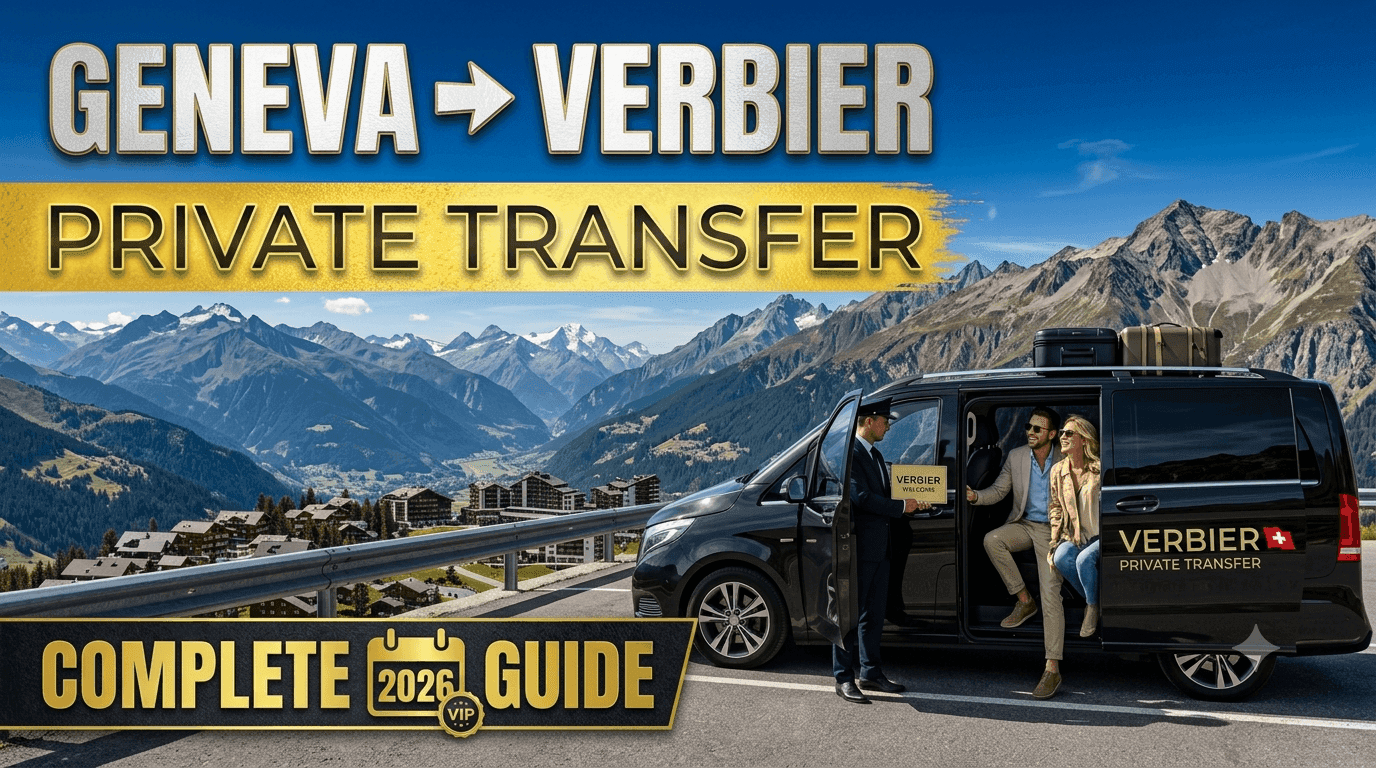 Geneva to Verbier Private Transfer: The Complete 2026 Guide